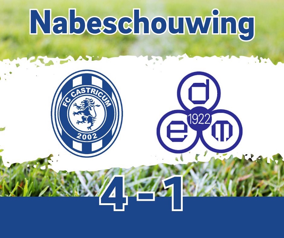 FC CASTRICUM VR1 ZET TOON IN 2026 MET OVERTUIGENDE THUISZEGE OP DEM