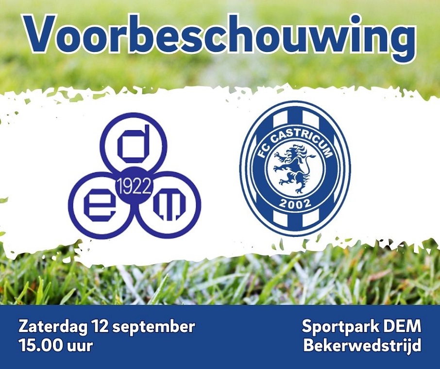 VOORBESCHOUWING DEM VR1 - FC CASTRICUM VR1